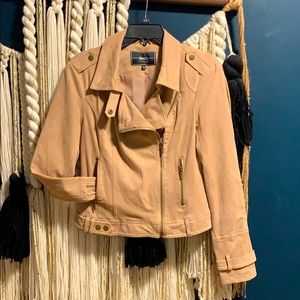 BNCI Camel Suede Moro Jacket